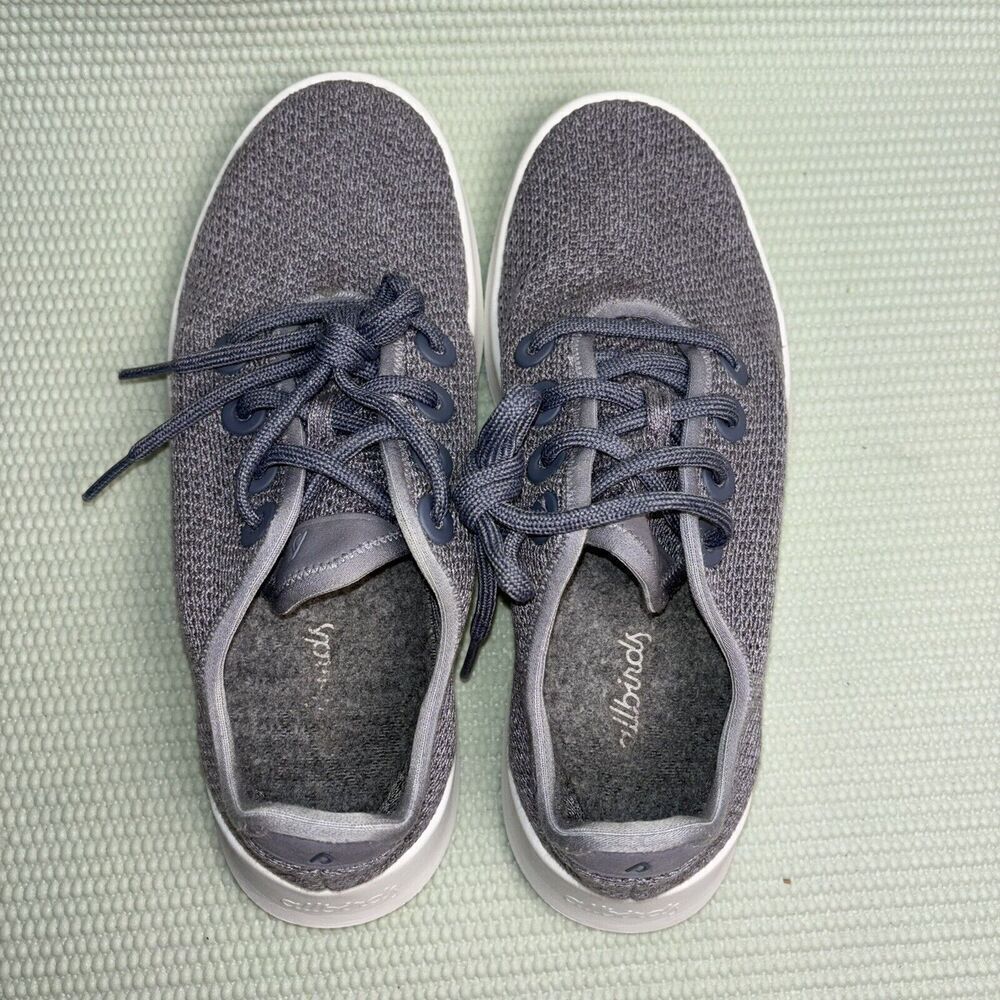 Allbirds Tree Runners Athletic Sneakers Shoes Women’s Size 7 Savana Dust - Picture 8 of 9